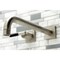 Kingston Brass KS6058CKL Wall Mount Tub Faucet, Brushed Nickel KS6058CKL - alternate 4